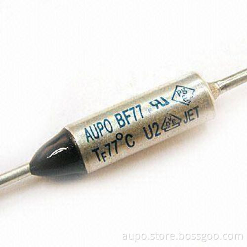 Thermal Cutoff with Metal Axial Type, RoHS Compliance